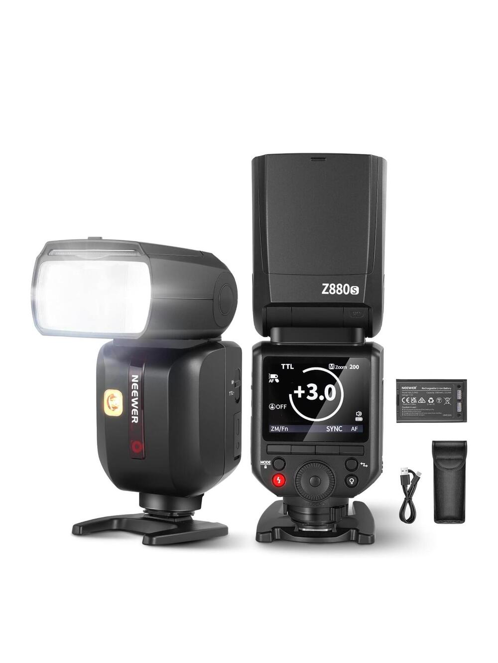 NEEWER Z880-S 2.4G 76Ws TTL Camera Flash Speedlite Compatible Sony Upgraded UI